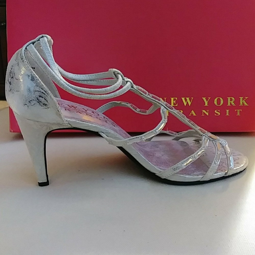 Aspire silver high heels